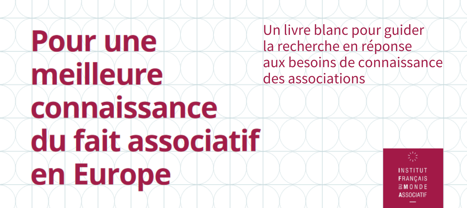 Associations : un livre blanc pour une meilleure connaissance du fait ...